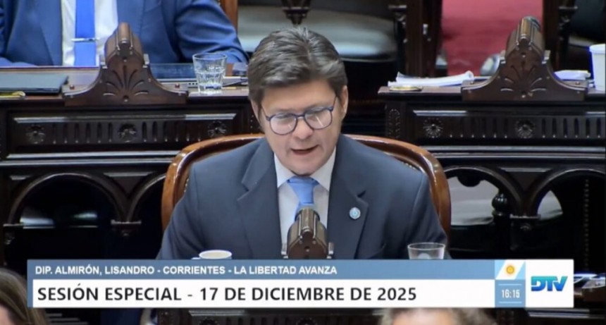 Almirón agradeció al gobierno nacional obras gestionadas por el Kirchnerismo