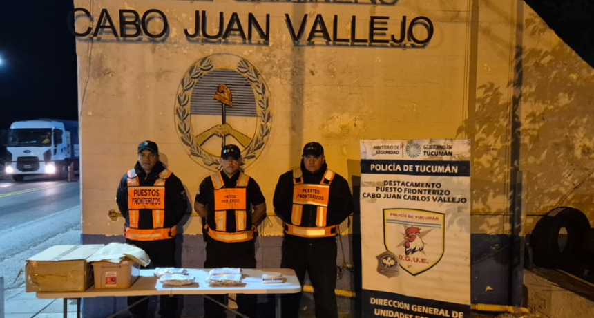 Cabo Vallejo: Detectan cuatro paquetes de marihuana compactada