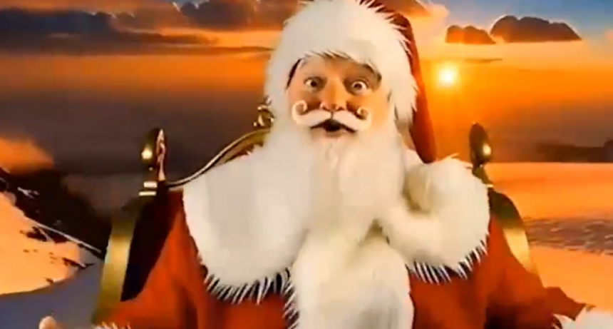 El saludo de la Fuerza Aérea Argentina para la Navidad