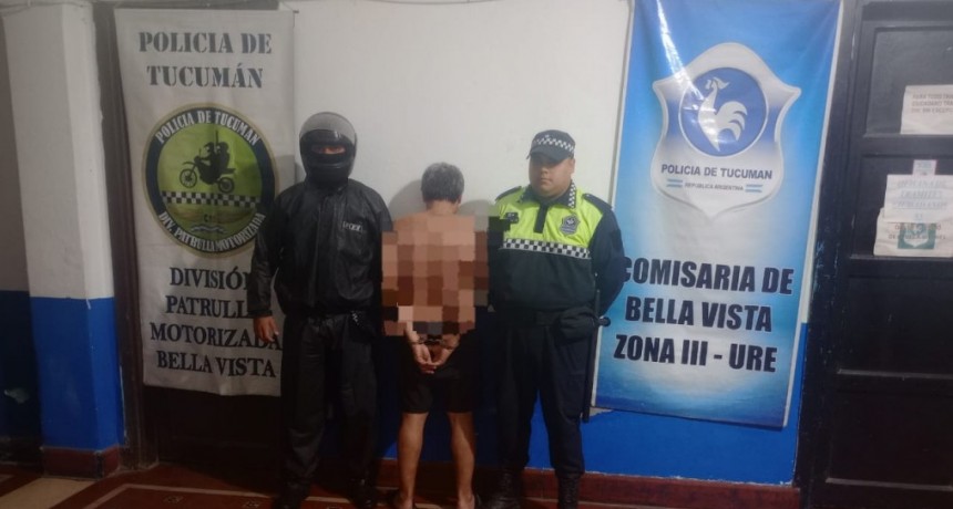 Demoran a un hombre tras agredir y amenazar a su grupo familiar