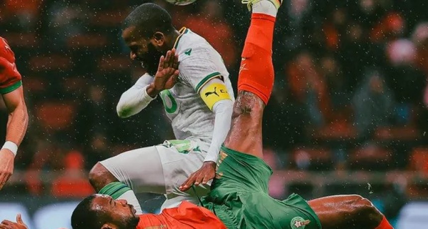 Copa África:  tremendo gol de chilena de Ayoub El Kaabi 