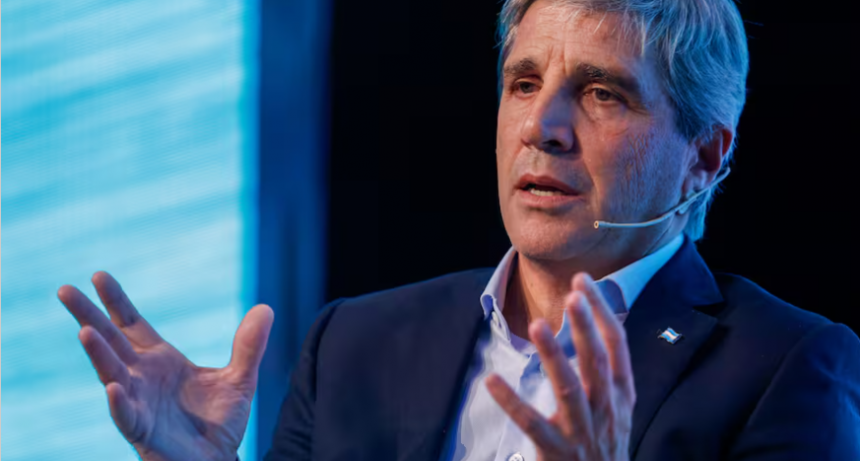 Luis Caputo habló de la Ley de Inocencia Fiscal