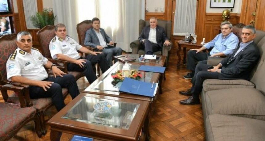 Jaldo analizó con Agüero Gamboa el balance de seguridad y los operativos