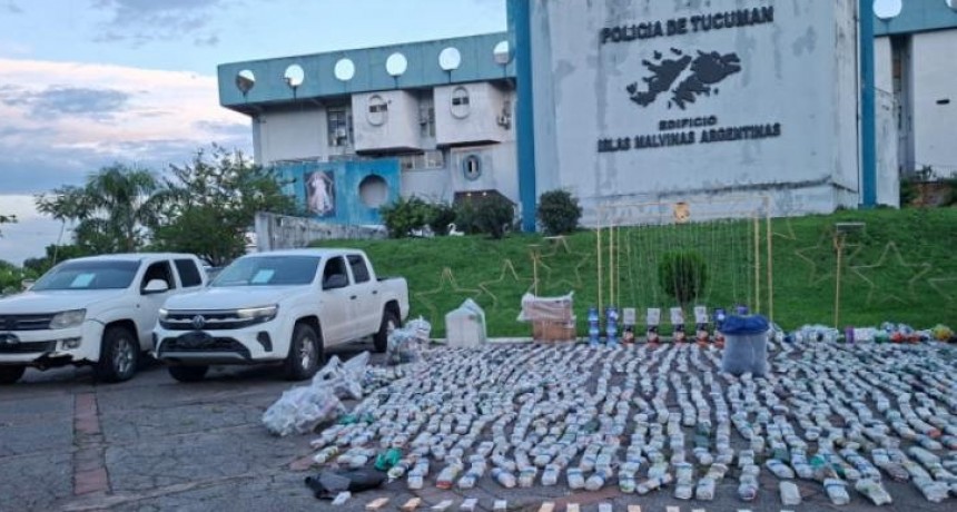 Incautan más de 600 kilos de hojas de coca, electrodomésticos y dinero en efectivo
