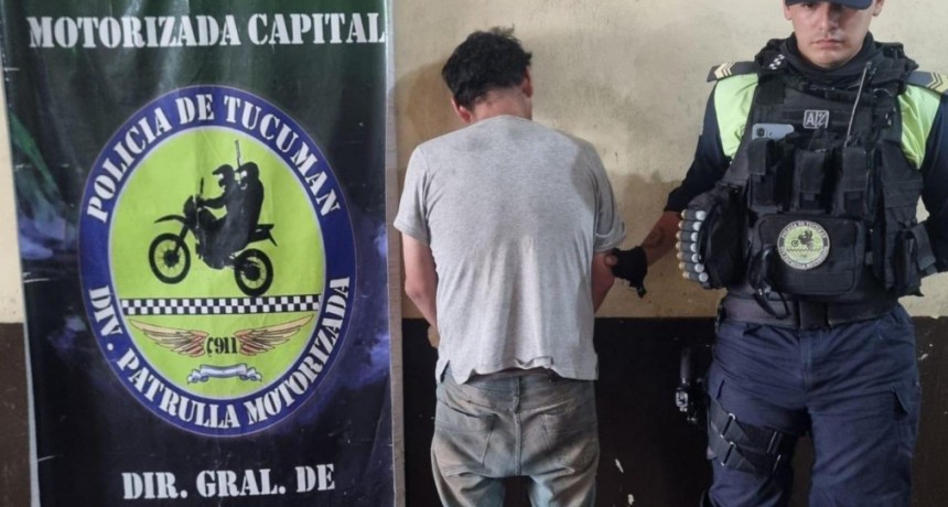 Dos aprehendidos por herir con armas blancas a una mujer y a un empleado policial